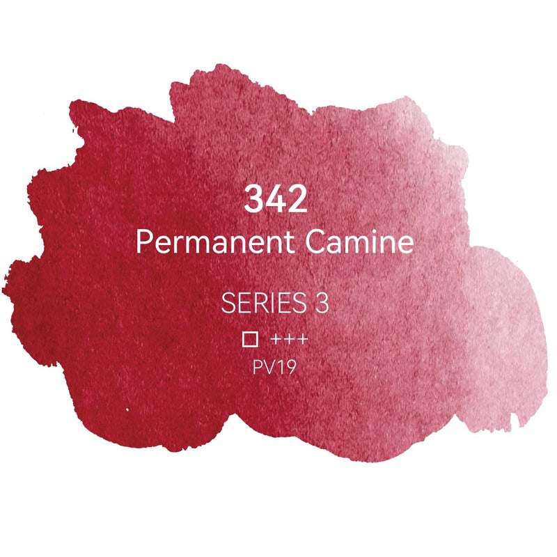 فينيكس طلاء ألوان مائية احترافي من فينيكس - نصف مقلاة بألوان مائية واحدة - كامين دائم 342 - Image 2